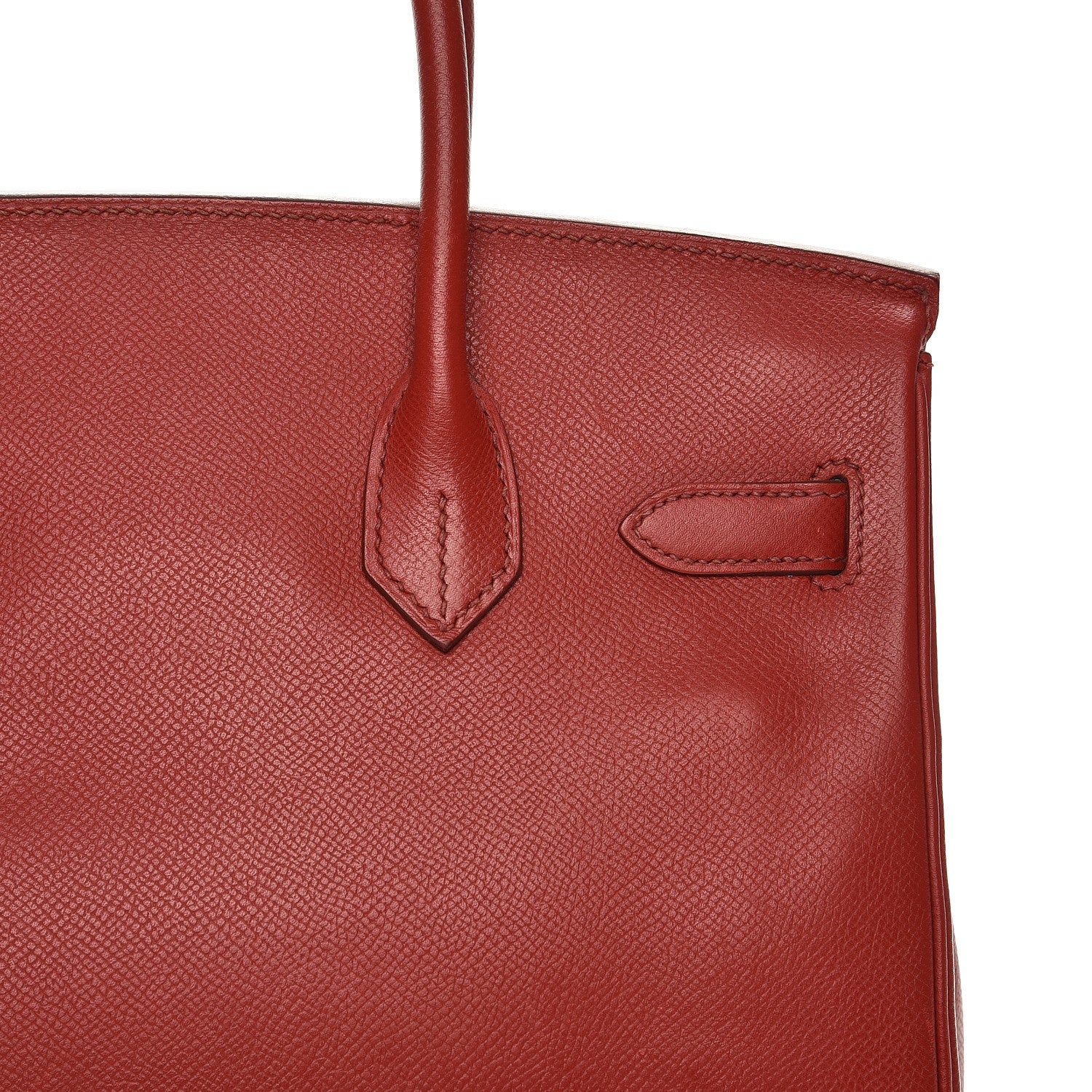 Hermes Epsom Birkin 30 Rouge Garance 26 of 38
