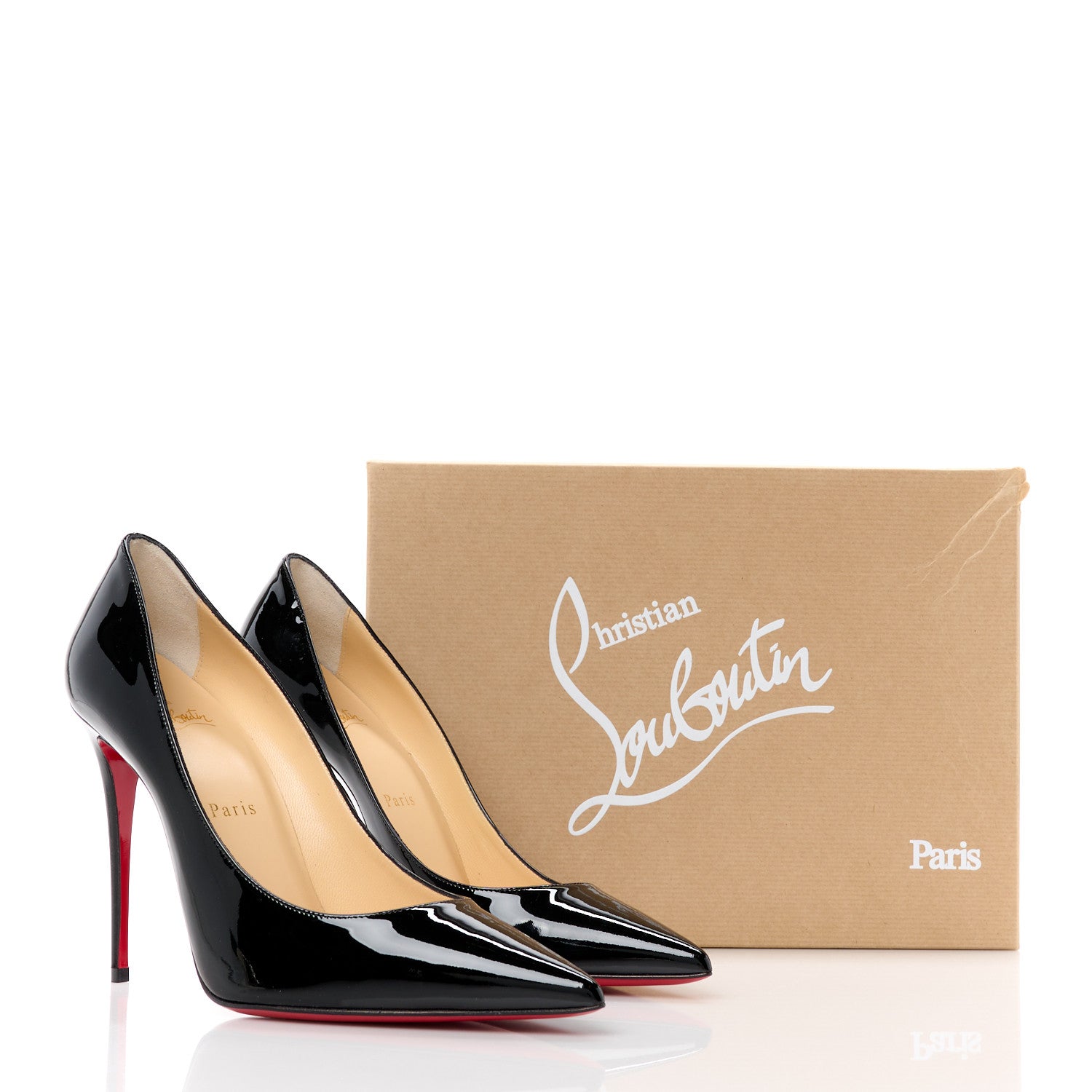 Christian Louboutin Patent So Kate 100 Pumps 39 Black 8 of 8