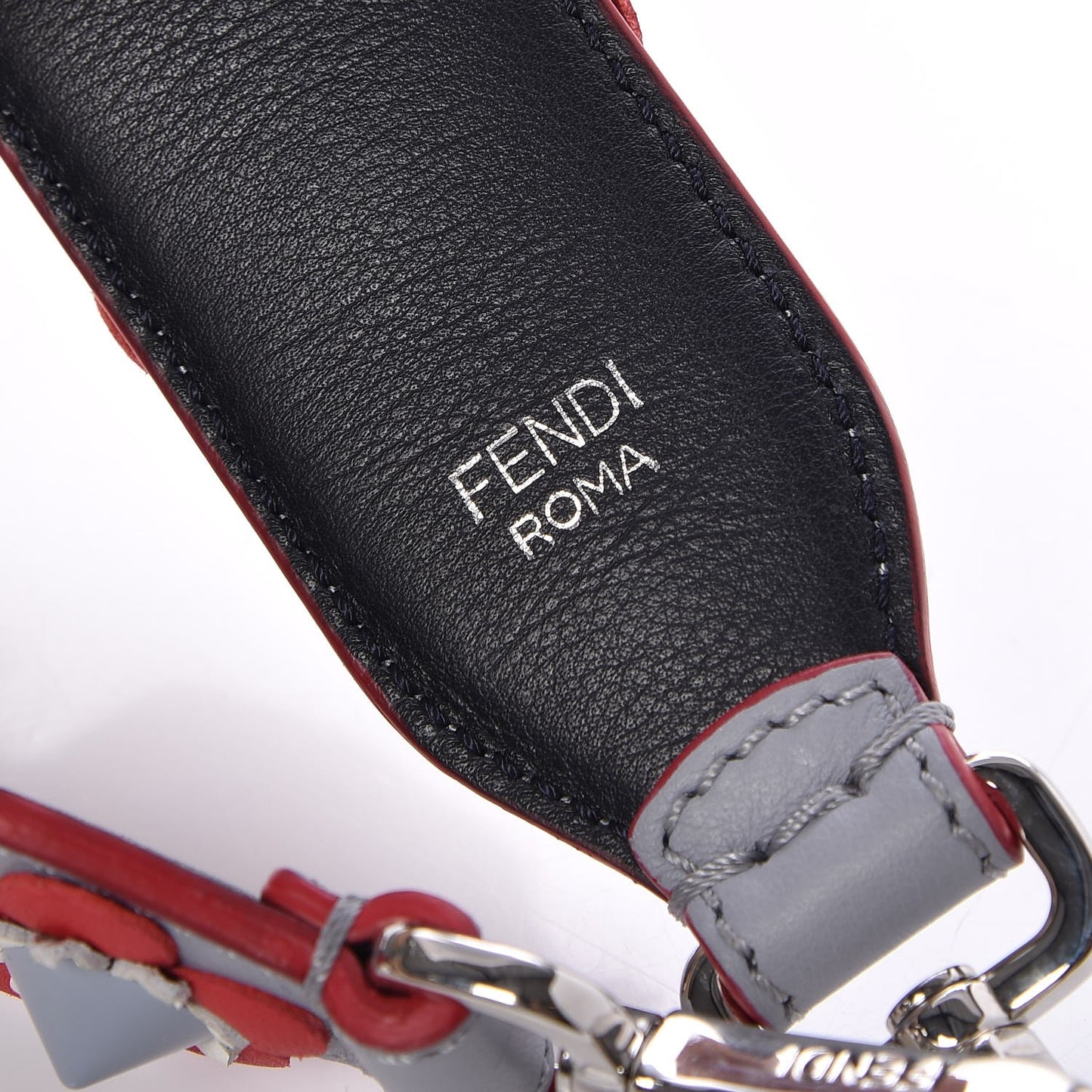 Vitello Dolce Flowerland Studded Strap You Ardesia Blue Notte