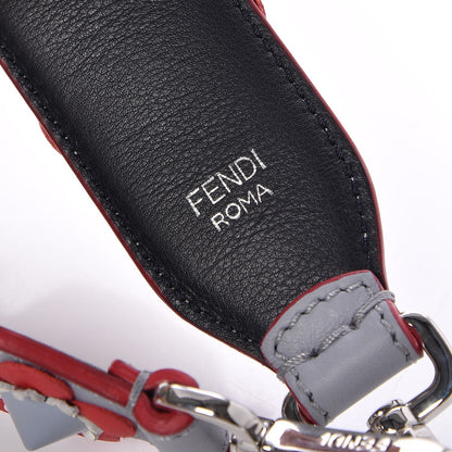 Fendi Vitello Dolce Flowerland Studded Strap You Ardesia Blue Notte 6 of 6
