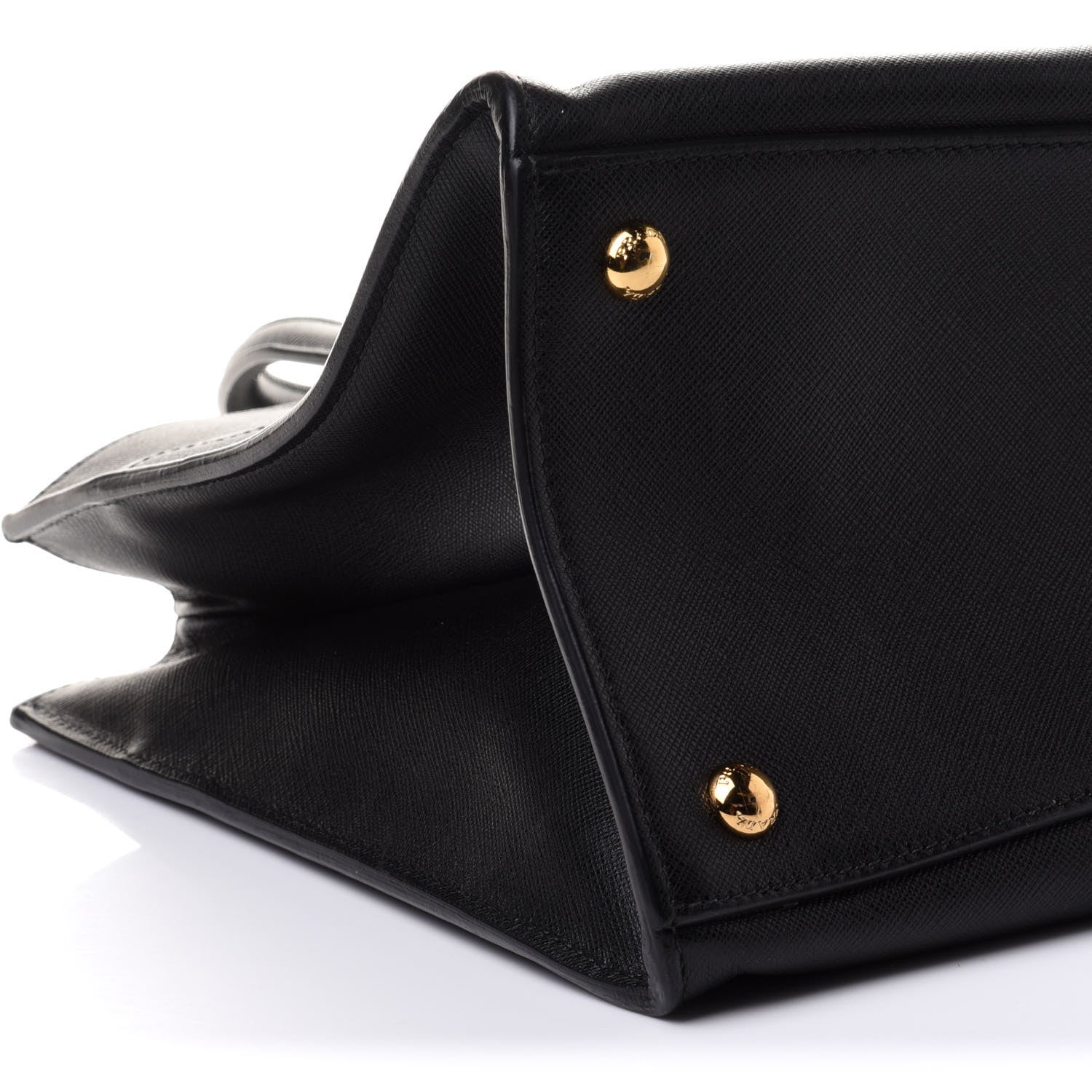 Prada Saffiano Soft Tote Black 9 of 11