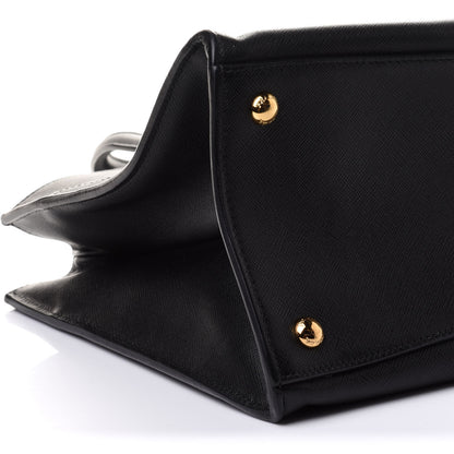 Prada Saffiano Soft Tote Black 9 of 11