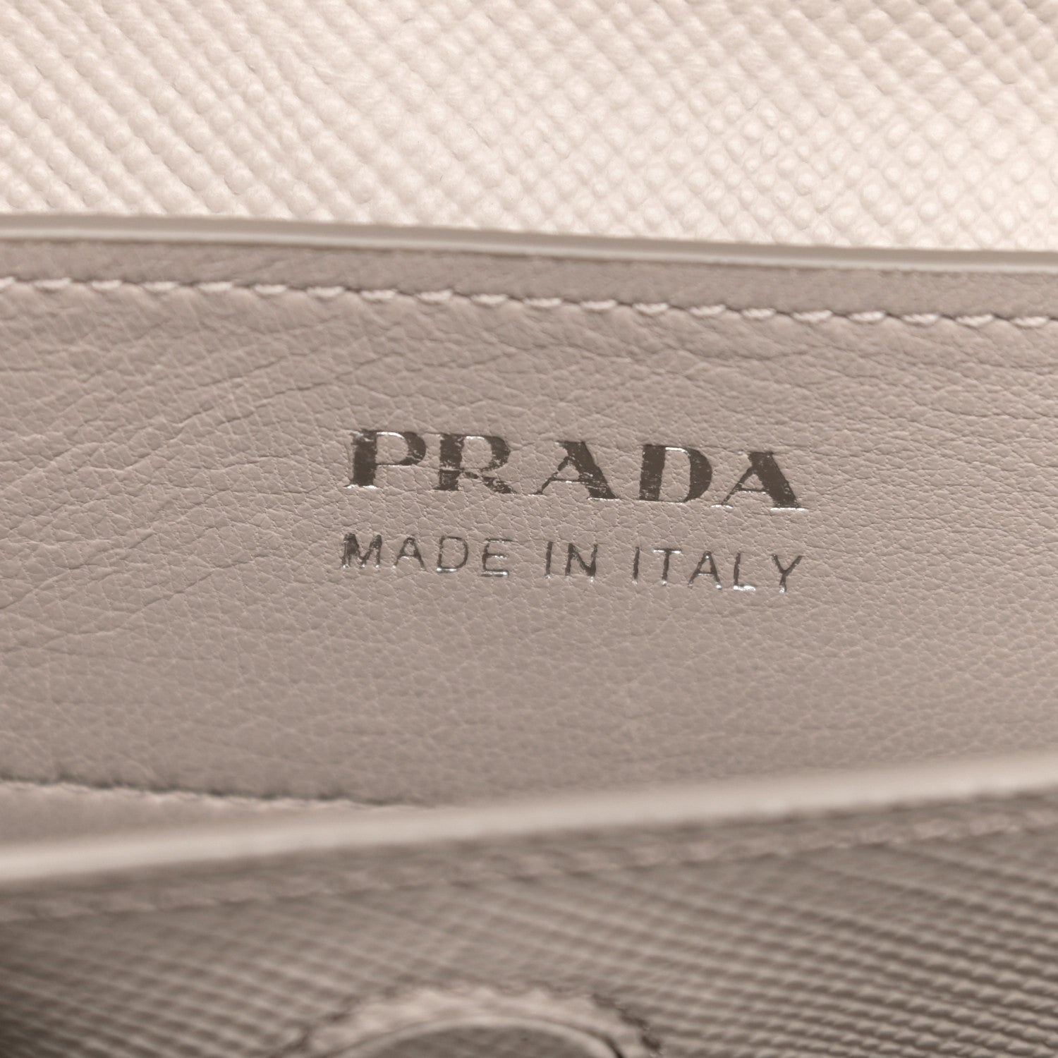 Prada Saffiano Cuir Medium Double Handle Tote Argilla 6 of 13