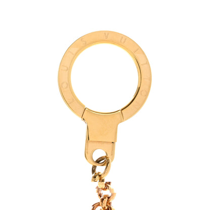 Louis Vuitton Enamel Looping Key Chain Bag Charm Multicolor 3 of 4