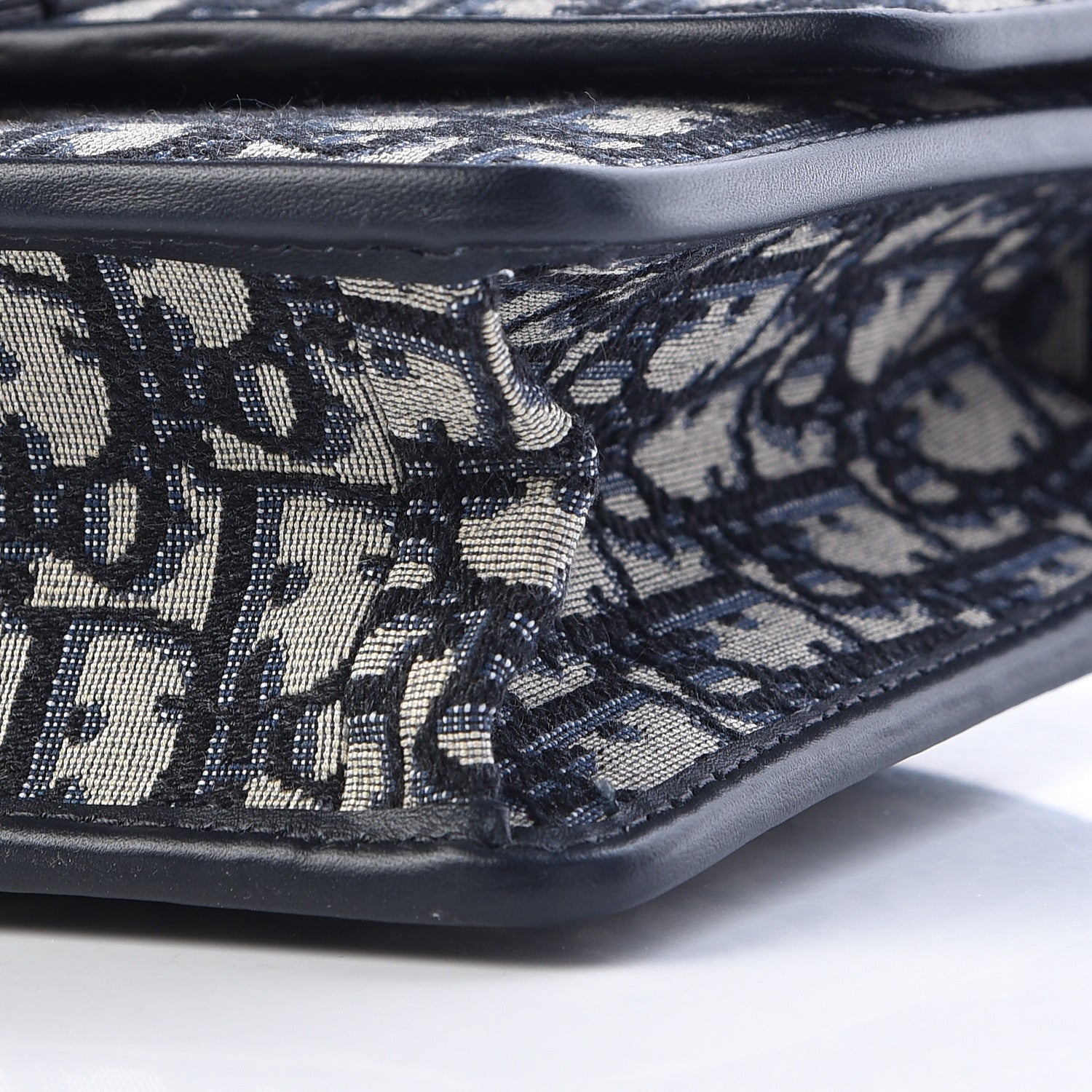 Christian Dior Oblique 30 Montaigne Flap Bag Blue 9 of 9