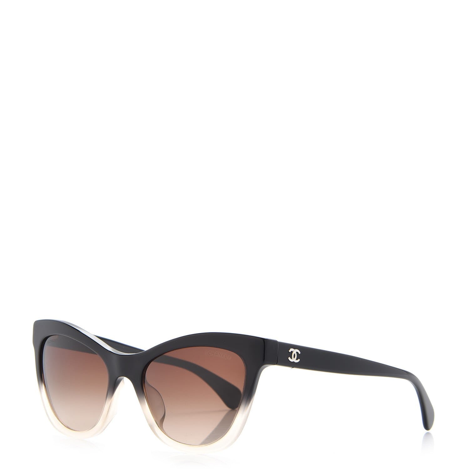 Chanel Acetate CC Cat Eye Summer Sunglasses 5350-A Black 1 of 7