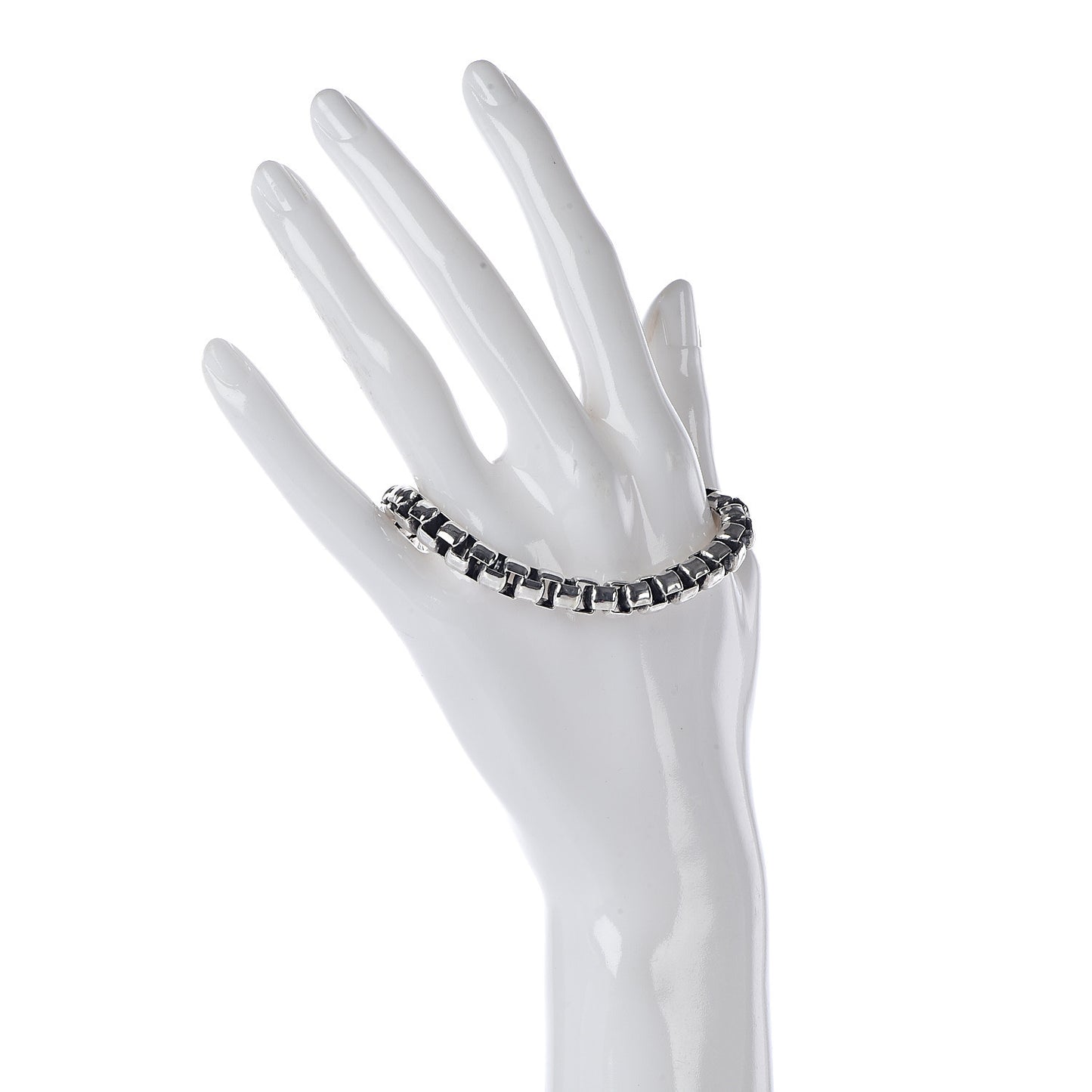 Sterling Silver 7mm Box Chain Bracelet
