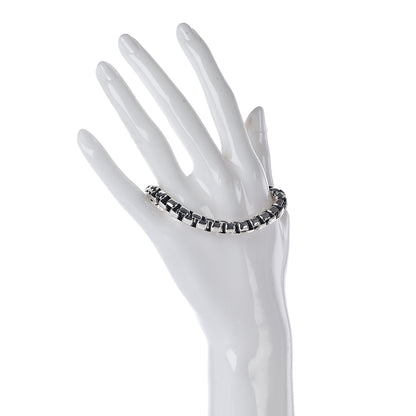 David Yurman Sterling Silver 7mm Box Chain Bracelet 2 of 4