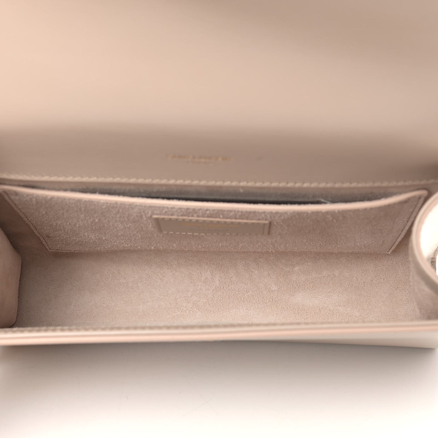 Smooth Calfskin Medium Classic Monogram Kate Tassel Satchel Nude Powder
