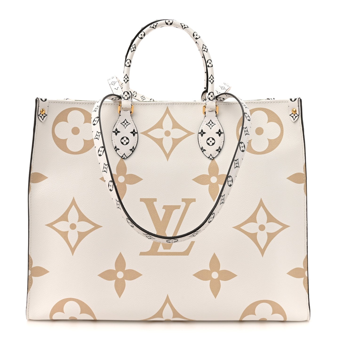 Monogram Giant Onthego GM Kaki Beige