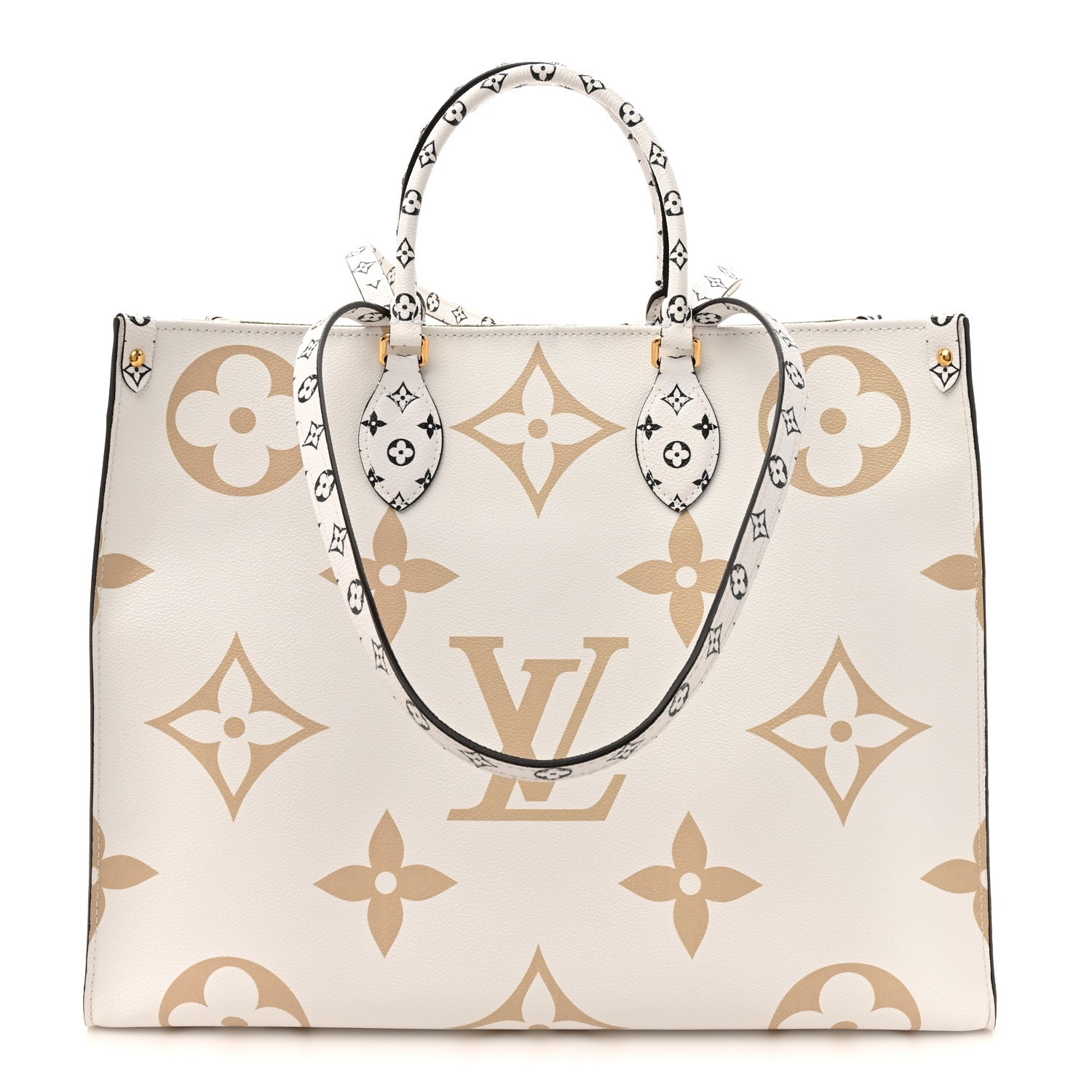 Louis Vuitton Monogram Giant Onthego GM Kaki Beige 1 of 13