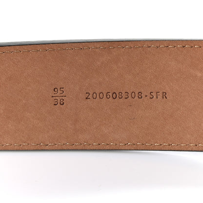 Fendi Cuoio Romano FF Buckle Belt 95 38 Black 5 of 5