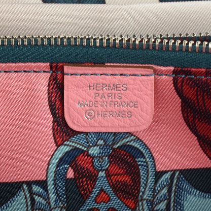 Hermes Epsom Silk'In Wallet Rose Confetti Colvert 7 of 9