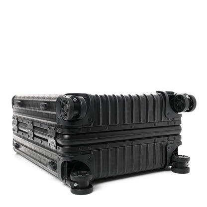 Fendi X RIMOWA Aluminum FF Print Roll Away Carry On Luggage Black 3 of 10
