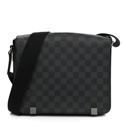 Louis Vuitton Damier Graphite District PM 1 of 15