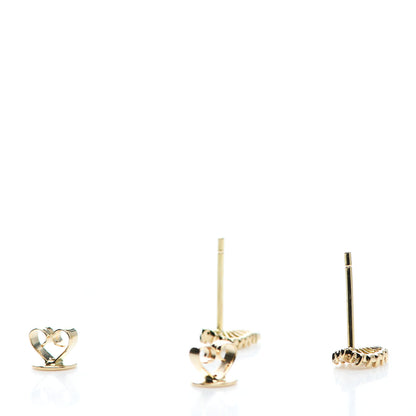 Anita Ko 18K Yellow Gold Diamond Palm Leaf Stud Earrings 3 of 5