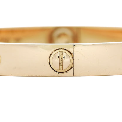 Cartier 18K Yellow Gold Love Bracelet 16 4 of 8