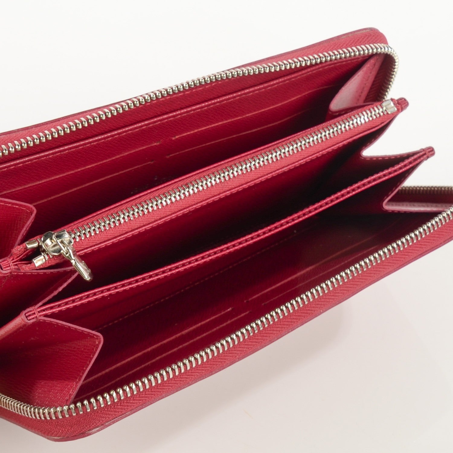 Louis Vuitton Epi Zippy Wallet Fuchsia 5 of 7