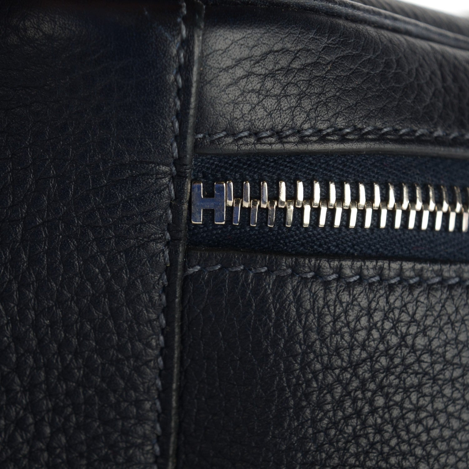 Hermes Taurillon Clemence Lindy 34 Indigo 9 of 9