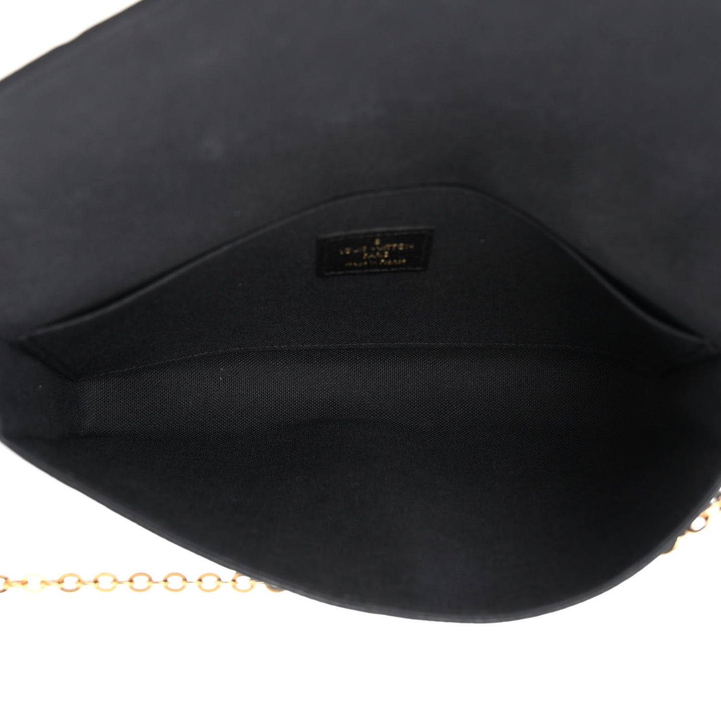 Empreinte Pochette Felicie Chain Wallet Black
