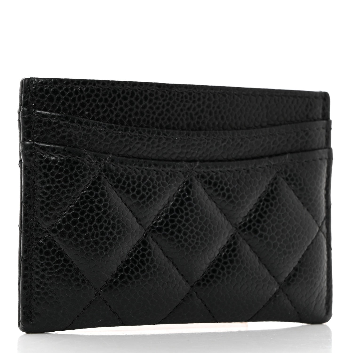 Chanel Caviar Quilted Card Holder Black 3 of 8