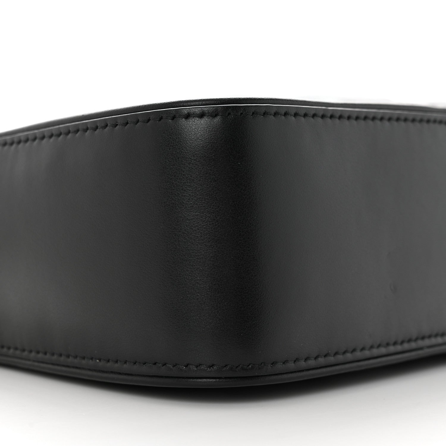Gucci Calfskin GG Matelasse Shoulder Bag Black Natural 10 of 17