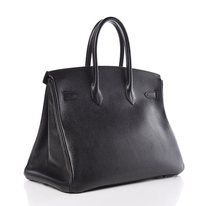 Hermes Ardennes Birkin 35 Black 3 of 15