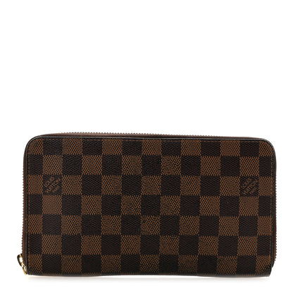 Louis Vuitton Damier Ebene Zippy Organizer Wallet 1 of 13