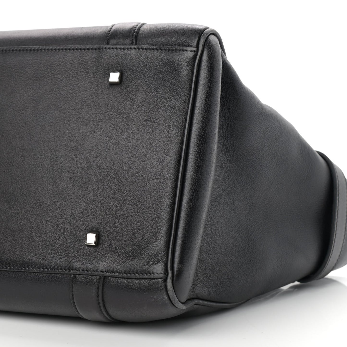 Calfskin Ballerine Tote Black