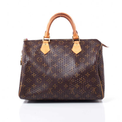 Louis Vuitton Monogram Perforated Speedy 30 Fuchsia 4 of 8