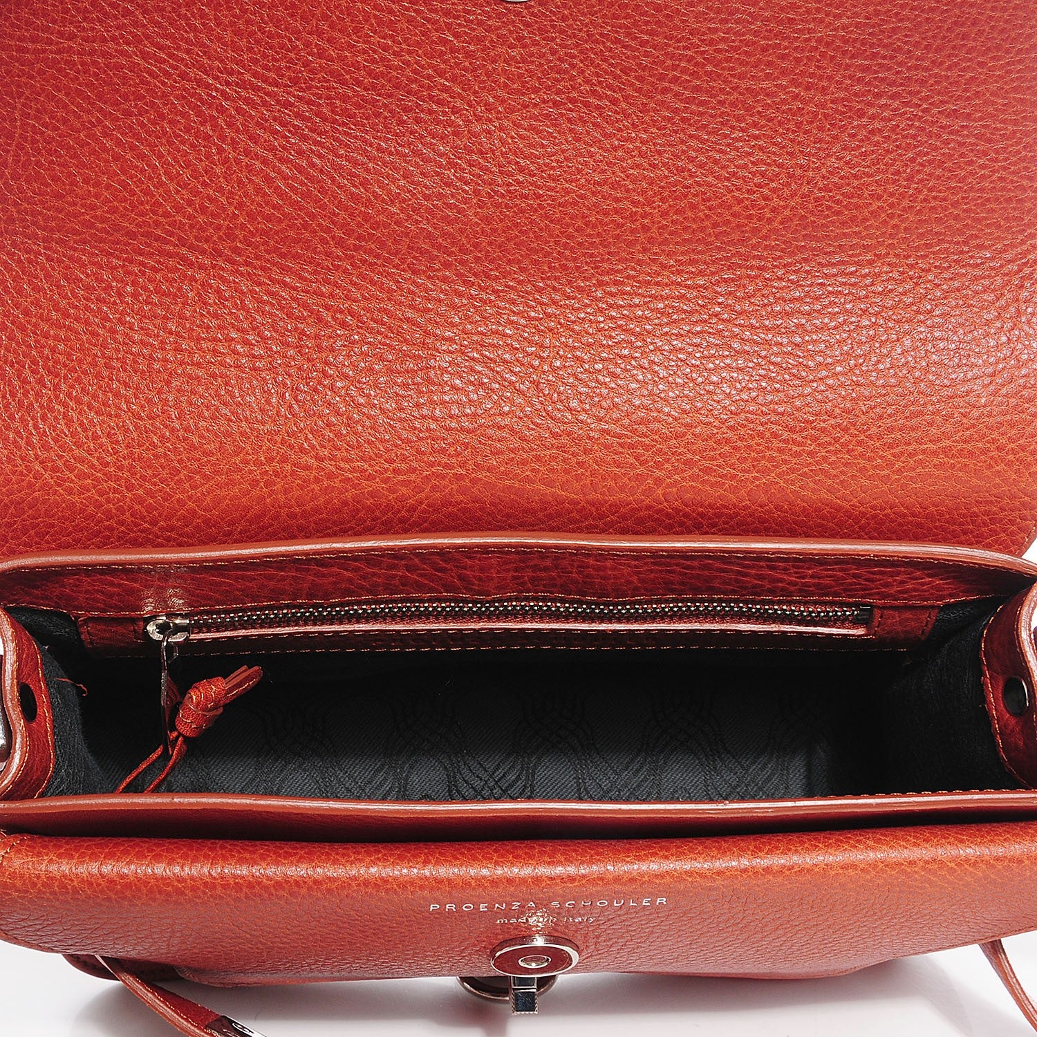 Proenza Schouler Calfskin Mini PS11 Classic Shoulder Bag Saddle 10 of 13