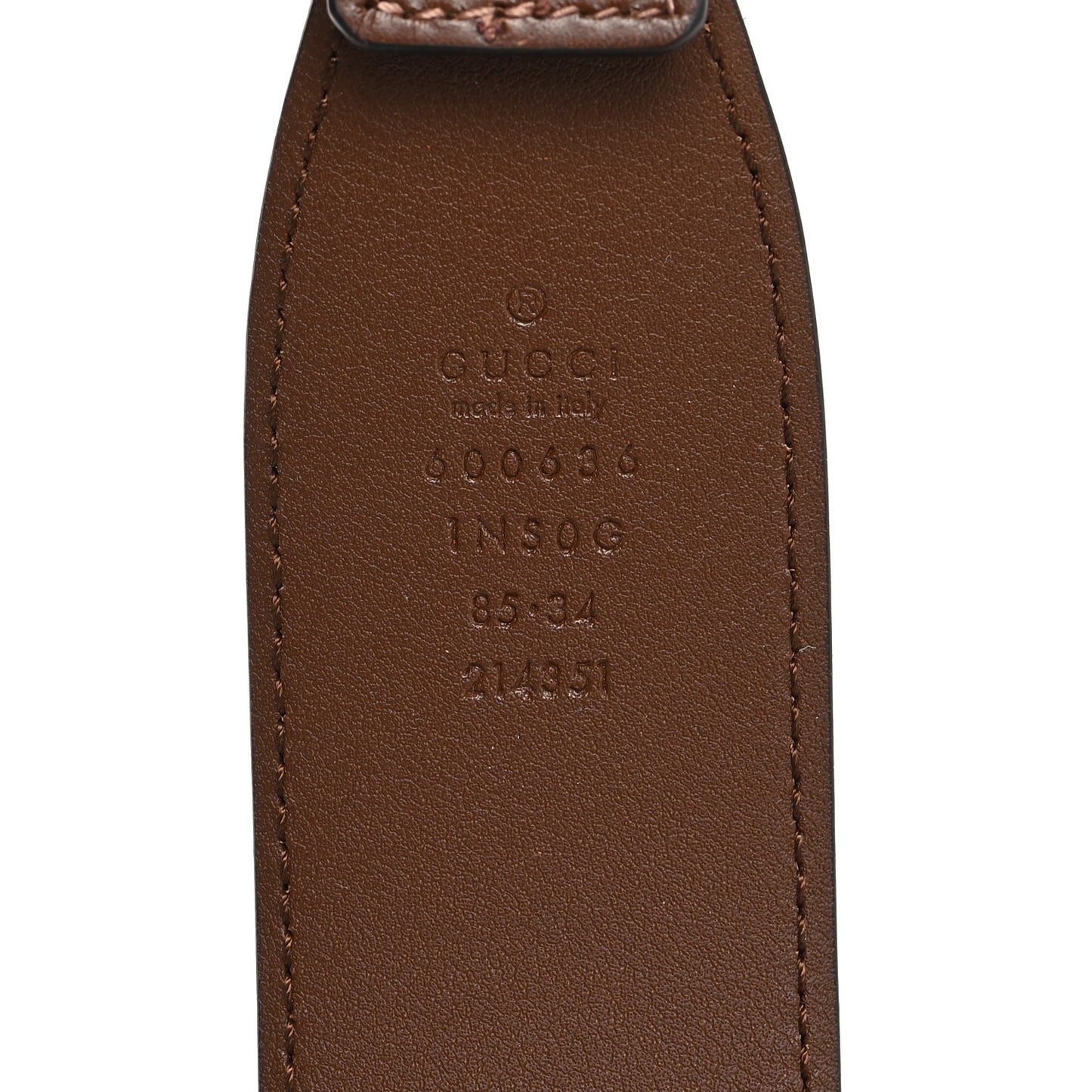 Efesto Leather Horsebit 25mm Belt 90 36 Brown Sugar