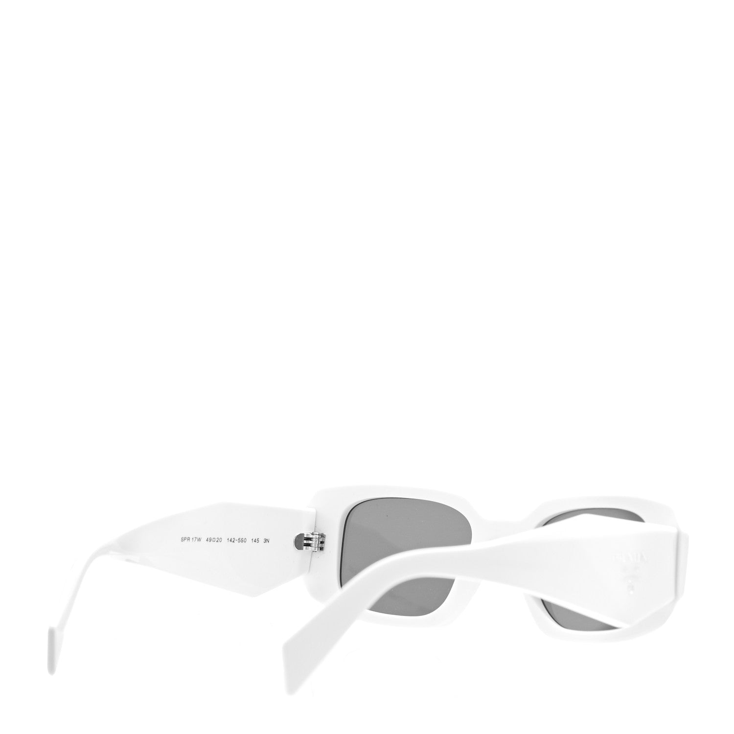 Prada Acetate Symbole Sunglasses SPR 17W White 3 of 7