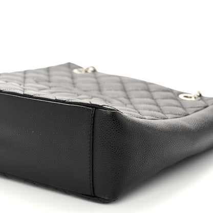 Chanel Caviar Quilted Petit Shopping Tote PST Black 10 of 10