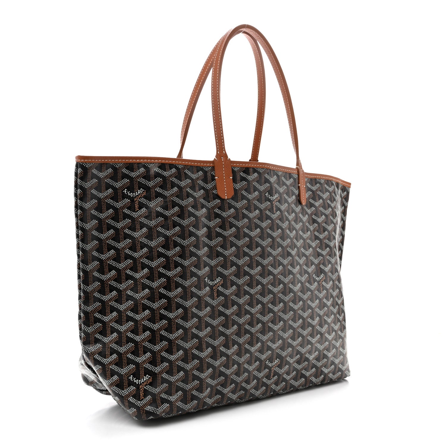 Goyard Goyardine Saint Louis PM Black Gold 4 of 11