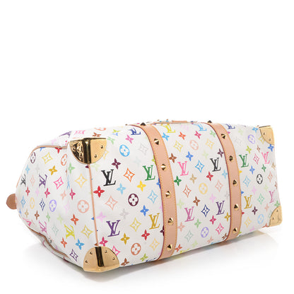 Louis Vuitton Monogram Multicolor Keepall 45 White 4 of 7