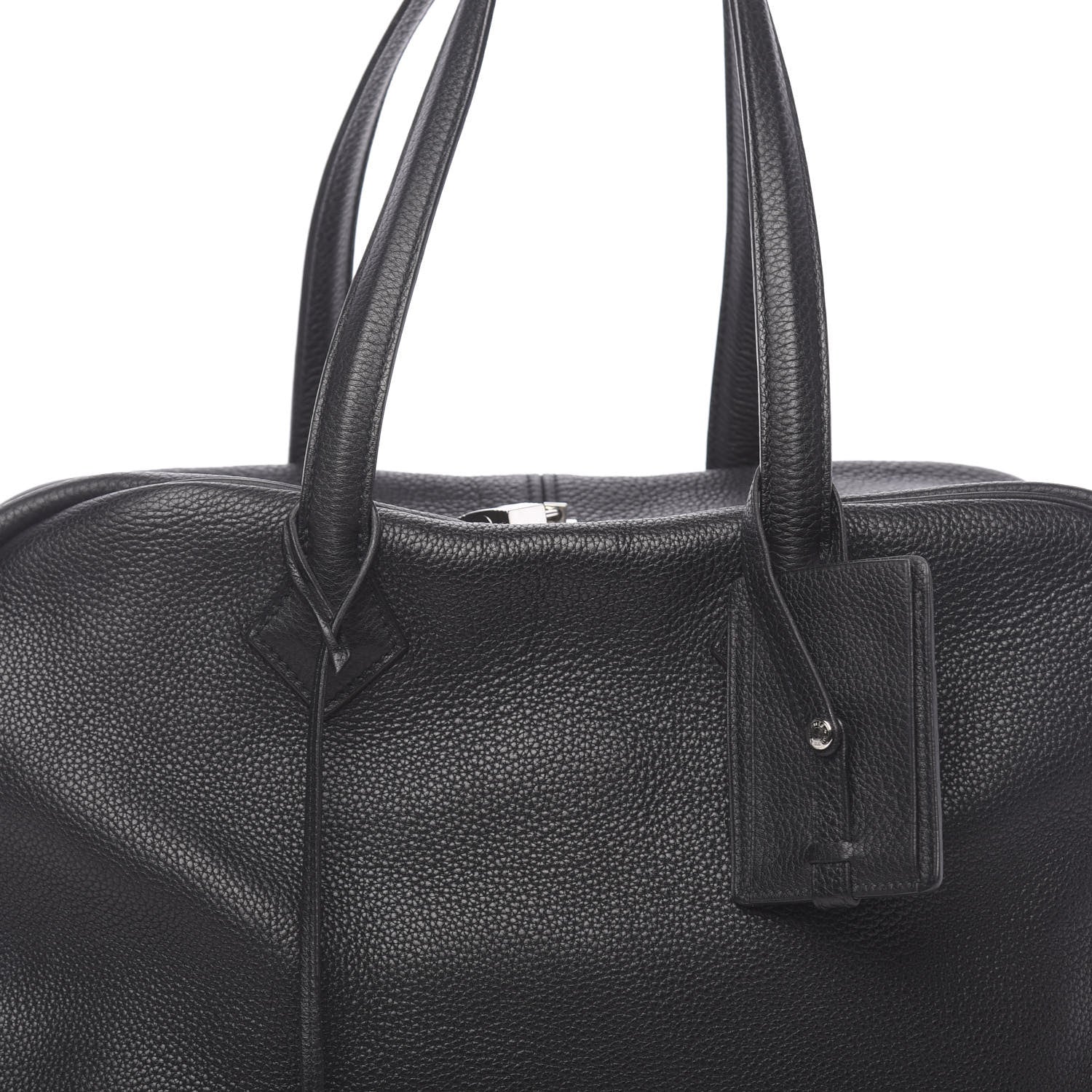 Hermes Taurillon Clemence Victoria II 35 Black 10 of 12
