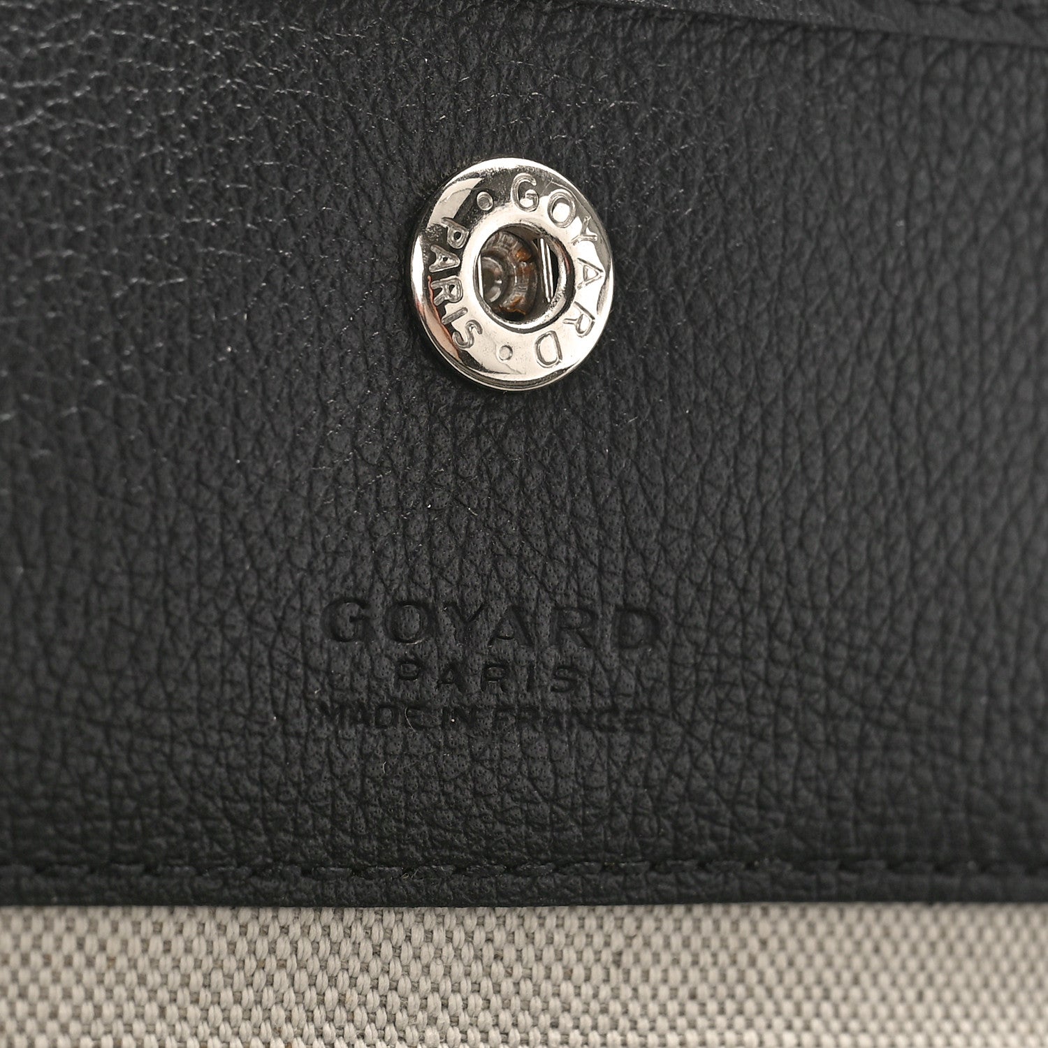 Goyard Goyardine Pouch Black 6 of 8