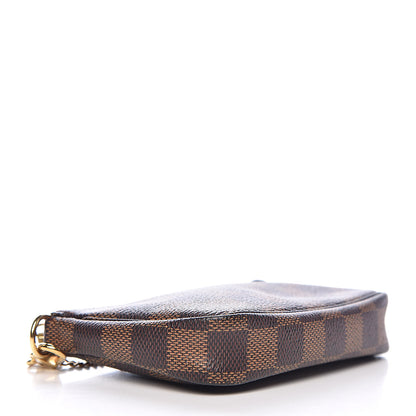 Louis Vuitton Damier Ebene Mini Pochette Accessories 4 of 10