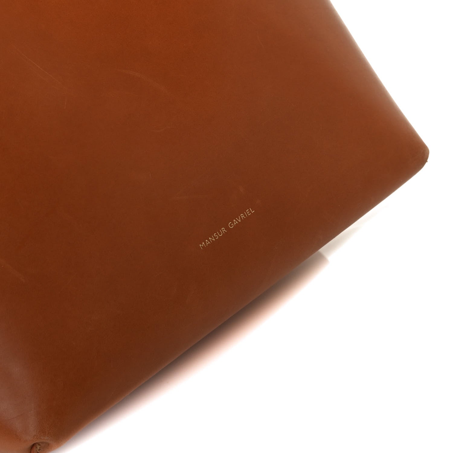 Mansur Gavriel Vegetable Tanned Calfskin Bucket Bag Cammello Rosa 12 of 21