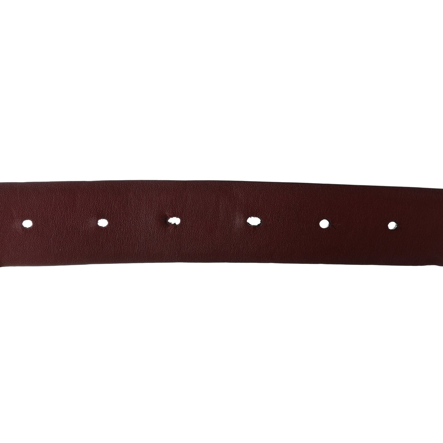 Calfskin CC Reversible Belt 75 30 Black Burgundy