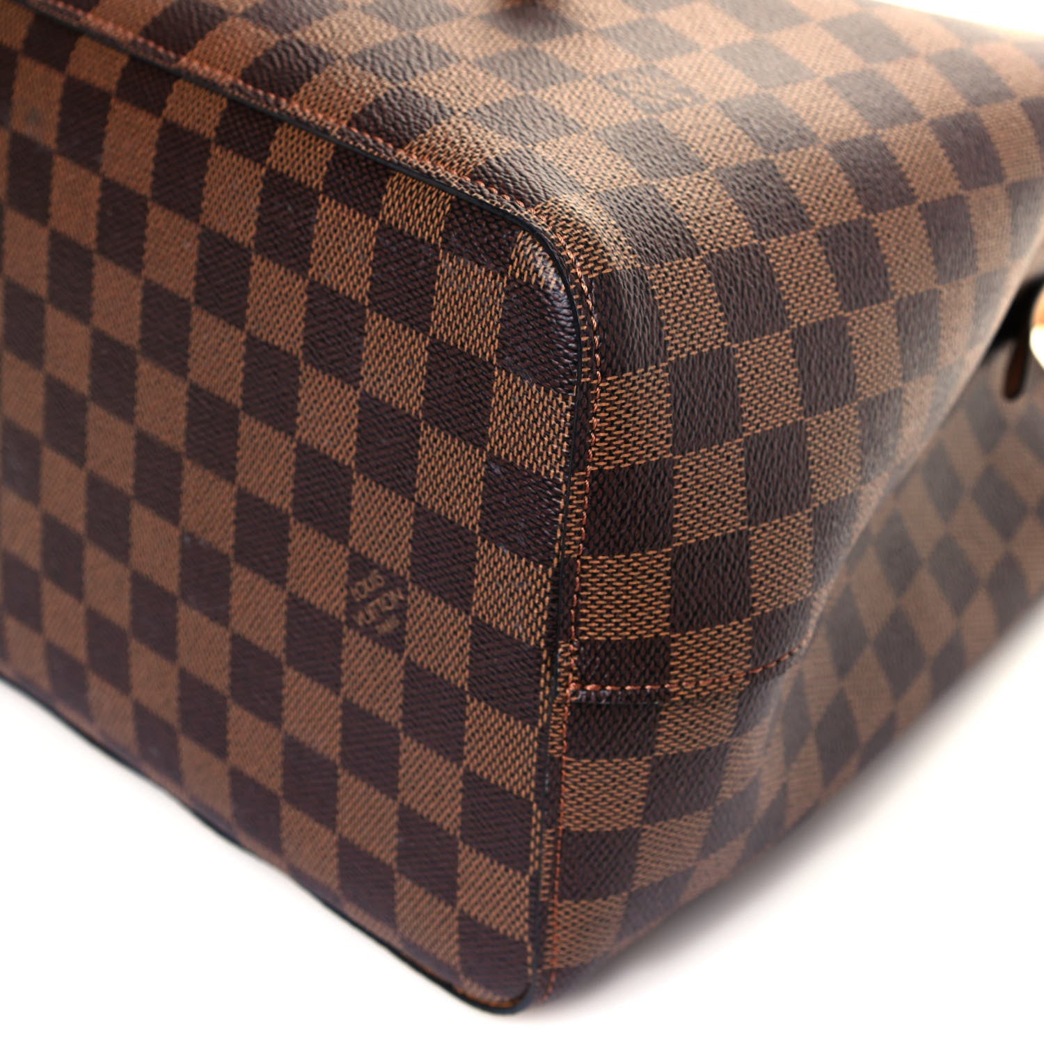 Louis Vuitton Damier Ebene Neonoe MM Safran 7 of 9