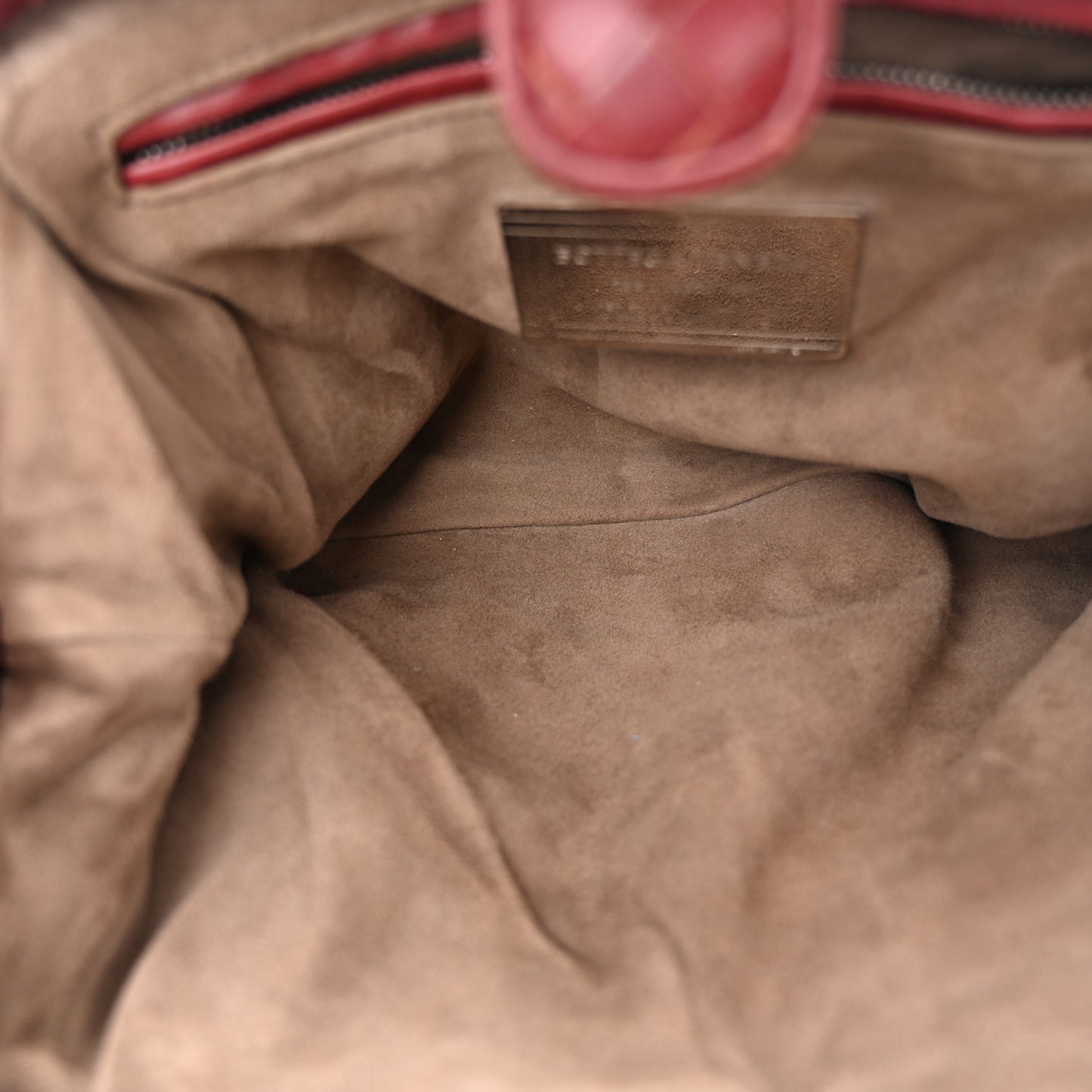Nappa Intrecciato The Lauren 1980 Clutch Gigolo Red