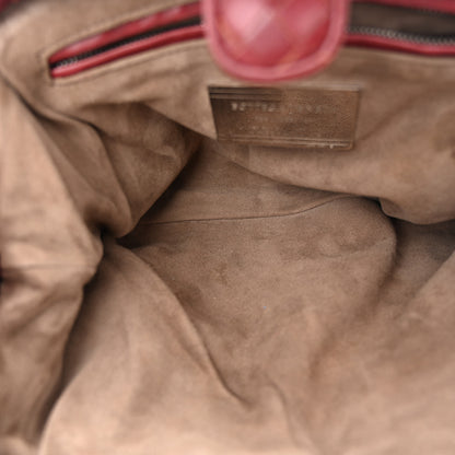 Bottega Veneta Nappa Intrecciato The Lauren 1980 Clutch Gigolo Red 6 of 11