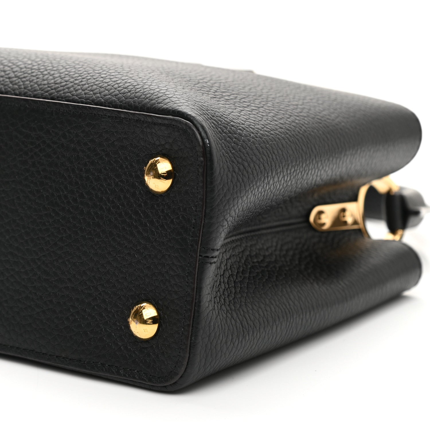 Louis Vuitton Taurillon Capucines PM Black 7 of 7
