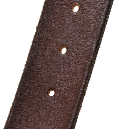 Gucci Faded Calfskin Double G 30mm Belt 75 30 Cuir 4 of 8