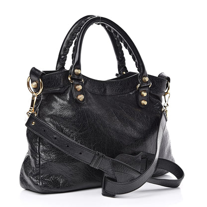 Balenciaga Agneau Giant 12 Gold Hardware Town Black 3 of 9