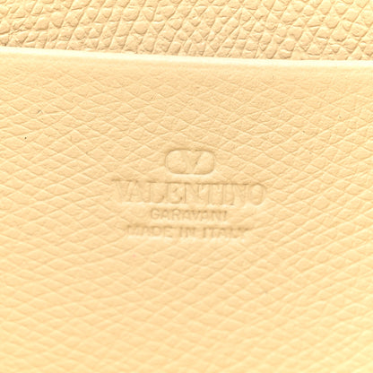 Valentino Garavani Jacquard Floral Medium Vlogo Zip Pouch White Multicolor 6 of 7