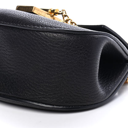 Chloe Grained Lambskin Mini Drew Shoulder Bag Black 8 of 10