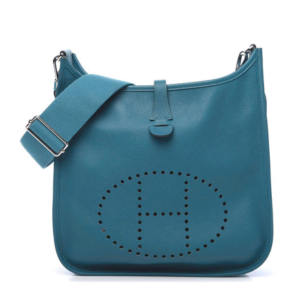Hermes Epsom Evelyne III PM Cobalt 1 of 8